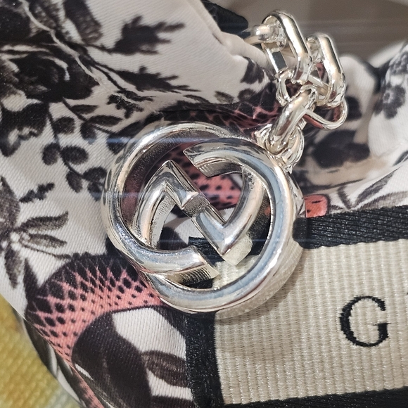 Gucci Sterling Silver Interlocking G bracelet NWT - Picture 7 of 7